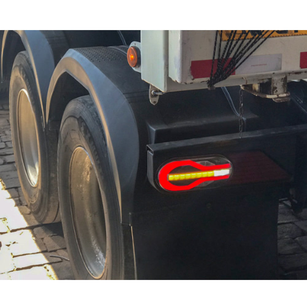 Lanterna Traseira LED Módulo R Original Carreta Pastre Rodotecnica Bivolt 12v 24v