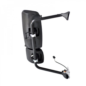 Retrovisor Mercedes-Benz Atego Axor Desembaçador com Braço (Espelho) - Globo