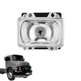 Farol Principal Mercedes-Benz 1113 1313 1513 Cara Preta de 1983 a 1992 Luz Alta - Nino